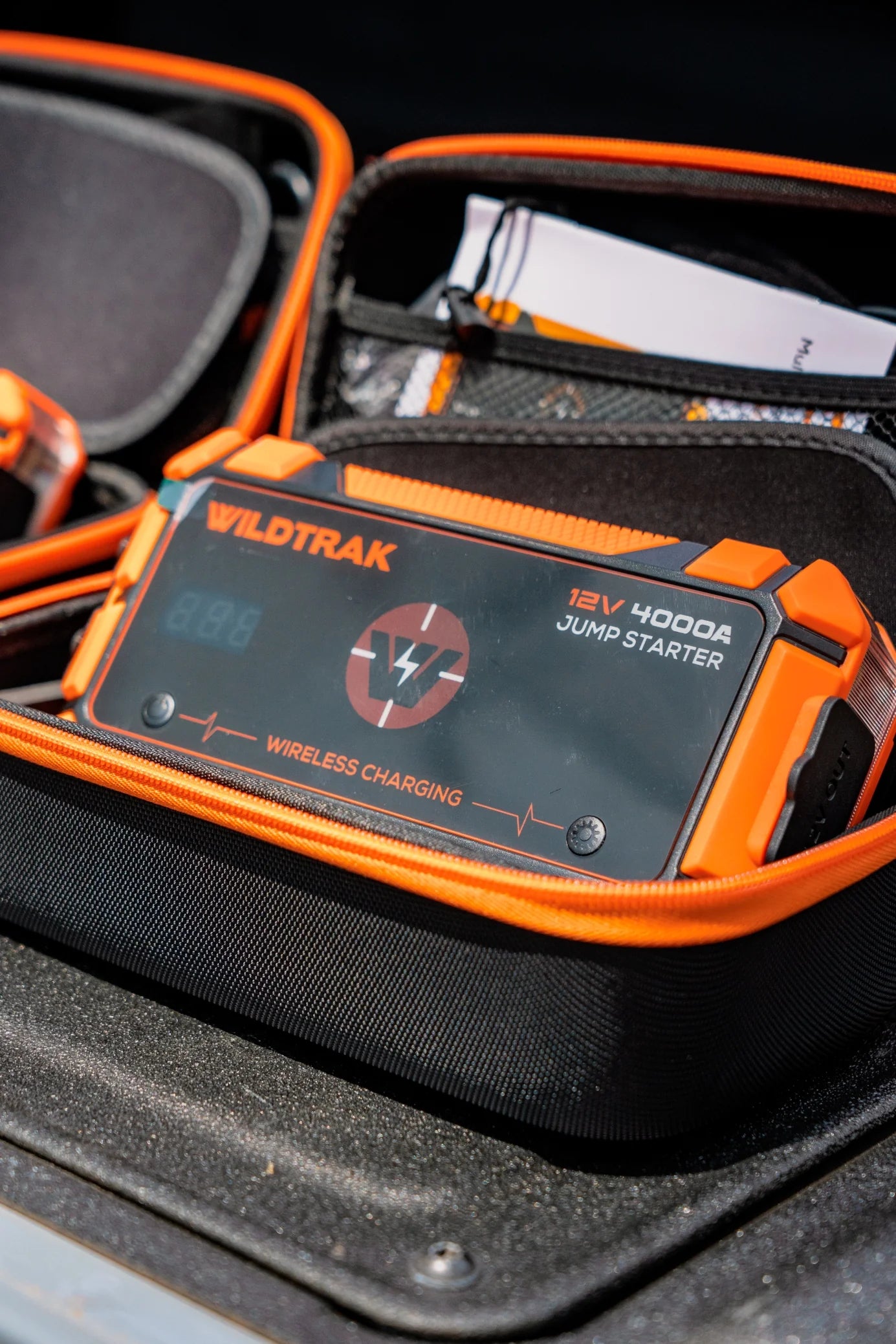 WildTrak Heavy-Duty 4000A 28KMAH HP Lithium Car & 4WD Jump Starter