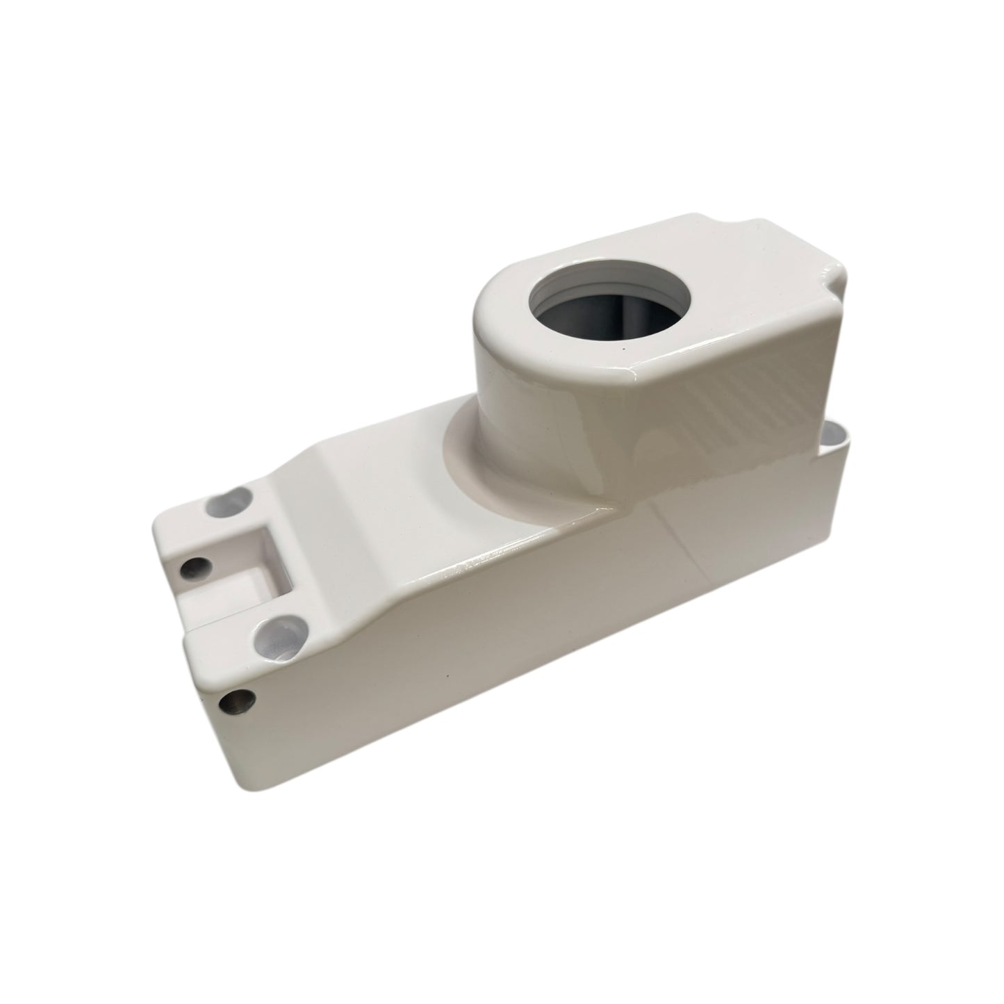 Watersnake Turning Box Bottom Cover White