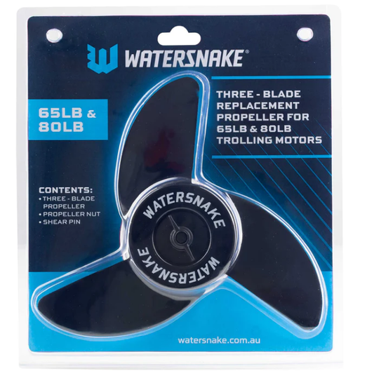 Watersnake 3 Bladed Prop Kit to suit 65-80lb Bow Mount Motors