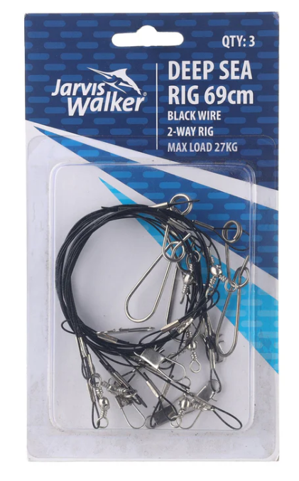 Jarvis Walker Deep Sea Rig 69cm - 3pk